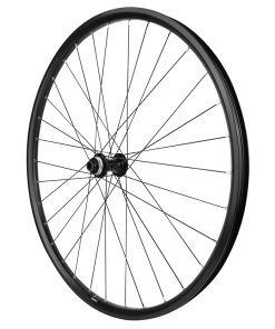 Roue VTC - Cargo - Vae - E-Bike - Longtail Centerlock Axe Traversant 700 X 35 - 28" Kargo L Moyeu Shimano Deore M475 Avant Noir (Renforce) Jante 25C 32 Rayons Acier -Poids Max 225 Kg-
