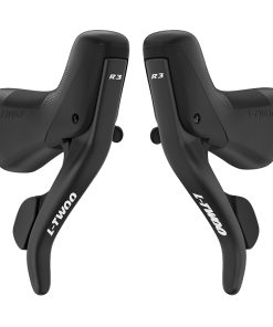 Levier-Manette Route Patin Ltwoo 2X8V. Noir Compatible Uniquement Avec Derailleur 214860 (Paire)