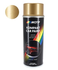 Bombe de Peinture Motip Kompakt Autolack Acryl Metal Or Aerosol 400 ml (52200)
