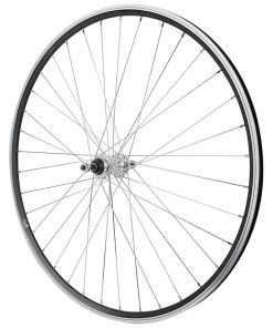 Roue Route Patin Blocage 700 Mach1 Cfx Noir Arriere Moyeu Alu Roue Libre 1V Jante 13C 36 Rayons Galva -Poids Max 110Kgs-