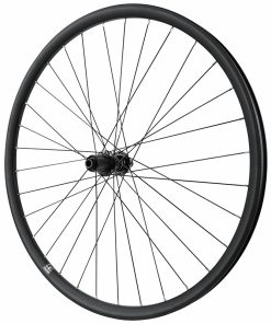 Roue Gravel - Route Disque 700 Pulse 23 Double Paroi Arriere Cassette 12-11-10V Moyeu Shimano Rs470 Grx Centerlock Tubeless Ready Axe Traversant 12-142 Noir Jante 23C 32 Rayons -Poids Max 150 Kg-