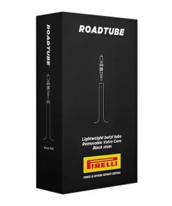 Chambre a Air Velo 700 X 23-30 Pirelli Roadtube Valve Presta Noir 60 mm (Obus Demontable)