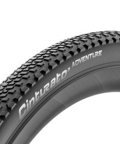 Pneu Gravel 700 X 45 Pirelli Cinturato Adventure Noir Tubeless Ready TS (45-622)