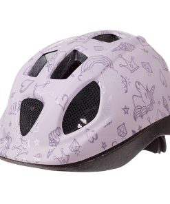 Casque Velo Enfant Polisport Fantasy Violet Taille 48-52Cm Avec Molette (Vendu Sur Carte)