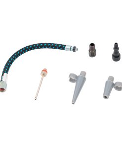 Embout de Gonflage Zefal Universel (Assortiment Embouts-Aiguille-Adaptateur-Flexible) (Kit 6 Pieces)