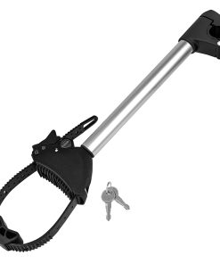 Bras - Fixe Cadre Pour Porte Velo Plateforme Longueur 32 Cm Avec Antivol (Arceau En U 3 Cm) Pour Crow Basic-Amber et Autres Marques