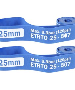 Fond de Jante Velox Pvc Roue 24'' Cargo - Longtail En 25mm (Vendu Par 2 En Boite)