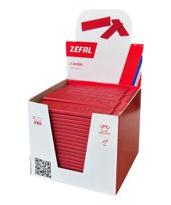 Demonte Pneu Velo Zefal Zlevers Incassable Rouge (Boite Carton de 80)