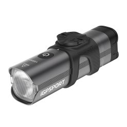 Eclairage Velo Avant Intelligent Igpsport vs800S Lumens Alu Led Rechargeable Usb (Visible 140M) - Connexion Possible Avec Le Compteur Igpsport - Faisceau Lumineux Contours Nets Adaptatif A La Vitesse