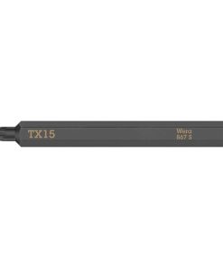 Embouts-Lames Interchangeables de Tournevis A Frapper Wera 867 S 1-4 Torx Tx15 L 70 mm (Vendu A L'Unite)) -Marque Allemande Pour Les Ateliers-