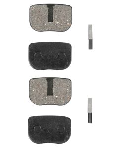 Plaquette de Frein Trottinette Compatible Brigmnton Dualtron, Joyor, Kaabo, Kugoo, Ovex, Skateflash, Tne, vsett, Zero (Resine) (Vendu Par 2 Paires) -Selection Gravity-