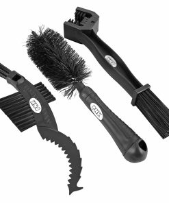 Kit Brosse de Nettoyage Velo Nylon (Ideal Cadre, Cassette, Chaine...) (Vendu Par 3) -Selection Gravity-