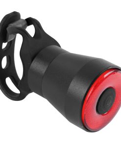 Eclairage Velo Usb Arriere Sur Tige de Selle X200 Avec Indicateur Freinage - Capteur Vibration Noir (Fonctions Fixe et Clignotant) -Selection Gravity-