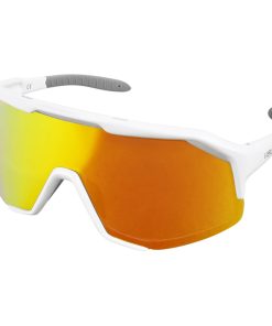 Lunettes Velo Adulte Visionair Anti-Brouillard Monture Blanc (Verres Revo Red) - Indice 0 À 3 -Selection Gravity-