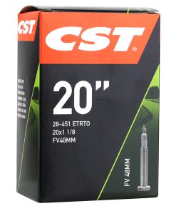 Chambre a Air Velo 20 X 1 1-8 Cst Valve Presta 48 mm