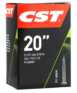 Chambre a Air Velo 20 X 1.75-2.125 Cst Valve Presta 48 mm