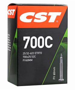 Chambre a Air Velo 700 X 25-32 Cst Valve Presta Noir 60 mm