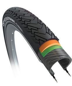 Pneu VTC Urbain 700 X 38 Cst Watts Up Dynamic Noir TR (40-622) Flanc Reflex Homologue Vae E50