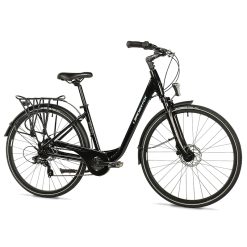 Velo Musculaire City Bike 28 Leader Fox Region 2025 Mixte Noir 7V Cadre Alu 19 Pouces (Taille Adulte 175 À 183 Cm)