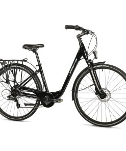 Velo Musculaire City Bike 28 Leader Fox Region 2025 Mixte Noir 7V Cadre Alu 19 Pouces (Taille Adulte 175 À 183 Cm)