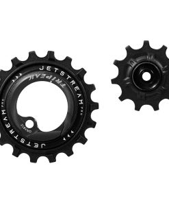 Galet Derailleur Aopw Tripeak 11-18 Dents Ceramique 11X1V. Shimano Grx Rx812 - 817 Noir (Jeu de 2) (Garantie 4 Ans)