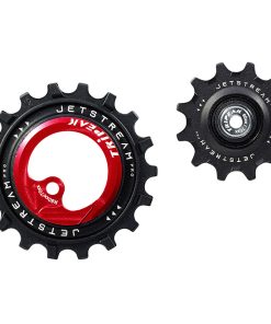 Galet Derailleur Aopw Tripeak 12-18 Dents Ceramique 11X2V. Shimano Ultegra R8000Gs - 105 R7000Gs Rouge (Jeu de 2) (Garantie 4 Ans)
