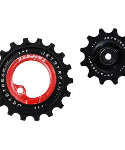 Galet Derailleur Aopw Tripeak 12-18 Dents Ceramique 11X2V. Shimano Dura-Ace R9100 Rouge (Jeu de 2) (Garantie 4 Ans)