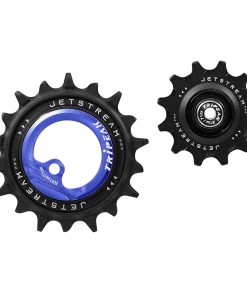 Galet Derailleur Aopw Tripeak 12-18 Dents Ceramique 12X2V. Shimano Ultegra R8100 - 105 R7100 Bleu Fonce (Jeu de 2) (Garantie 4 Ans)