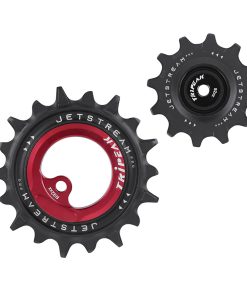 Galet Derailleur Aopw Tripeak 12-18 Dents Ceramique 12X2V. Shimano Dura-Ace R9200 Rouge (Jeu de 2) (Garantie 4 Ans)