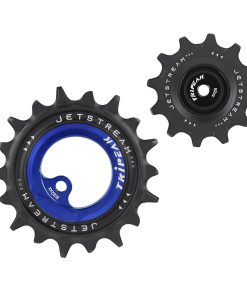 Galet Derailleur Aopw Tripeak 12-18 Dents Ceramique 12X2V. Shimano Dura-Ace R9200 Bleu Fonce (Jeu de 2) (Garantie 4 Ans)