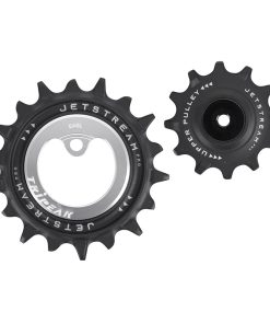 Galet Derailleur Aopw Tripeak 12-18 Dents Ceramique 12X1V. SRAM VTT Eagle Axs Argent (Jeu de 2) (Garantie 4 Ans)