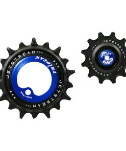 Galet Derailleur Aopw Tripeak 12-18 Dents Ceramique 12X2V. SRAM Axs Force-Rival Bleu Fonce -2023 (Jeu de 2) (Garantie 4 Ans)