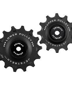 Galet Derailleur Route Tripeak 12-14 Dents Ceramique 11V. Shimano Dura-Ace R9100 - Ultegra R8000 -105 R7000 Noir (Blister de 2)