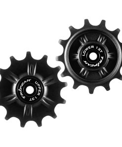 Galet Derailleur Gravel-VTT Tripeak 13-13 Dents Ceramique 11V. Shimano Grx-Xt (Grx 812 - 817 - Xtm8000) Noir (Blister de 2)