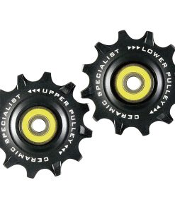 Galet Derailleur VTT Tripeak 12-12 Dents Ceramique 11V. SRAM X0 - X1 - X01 -Gx Noir (Blister de 2)