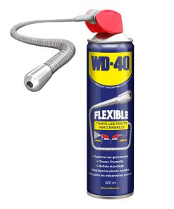 Lubrifiant Wd-40 Multifonction Flexible (Aerosol 400 Ml)