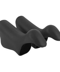 Repose Mains Velo Compatible Shimano Ultegra Di2 6770 Caoutchouc Noir (Paire)