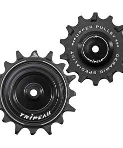 Galet Derailleur Route-Gravel Tripeak 14-16 Dents Ceramique 12V. SRAM Etap Axs Noir (Blister de 2)