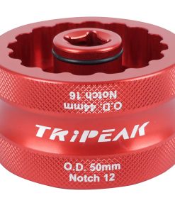 Outil Pro Demonte Boitier - Cuvette Tripeak Pour Boitier Ib24-Ib30 Series Rouge (Diam 44Mm 16 Cannelures - Diam 50 Mm 12 Cannelures)