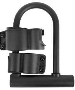 Antivol Velo - Trottinette U Diam 13 mm 142 mm Noir Livre Avec 2 Cles-Support