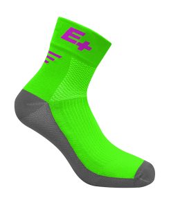 Chaussettes-Socquettes Ete Gist Run Vert Fluo 36-39 Antibacterien (Paire) -0320