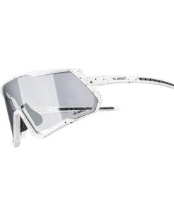 Lunettes Velo Adulte Gist Mask Monture Blanc Verres Photochromic Verres Qui S'Adaptent Automatiquement A La Luminosite Protection 100% Uv - (Verre Cat 1-3)