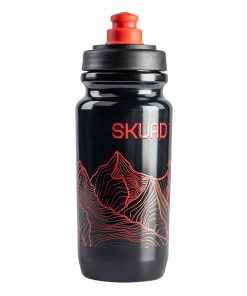 Bidon Skuad Montagne Noir Rouge 550Ml
