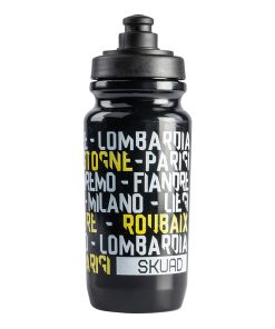 Bidon Skuad Monument Noir Jaune 550Ml