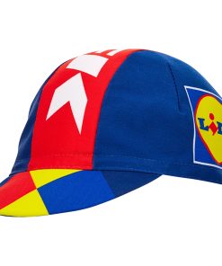 Casquette Velo Equipe Pro Lidl - Trek Bleu-Rouge
