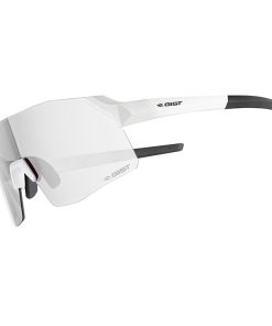 Lunettes Velo Adulte Gist Rocket Monture Blanc Mat Verres Photochromic (Verres Qui S'Adaptent Automatiquement A La Luminosite) (Verre Cat 1-3)