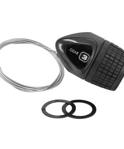 Manette City Sturmey Archer Twist Shifter 3V. (Cable Inclus) Compatible Shimano Nexus