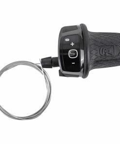 Manette City Sturmey Archer Twist Shifter 5V. (Cable Inclus 2,25M) Compatible Shimano Nexus