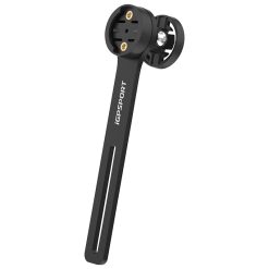 Support Compteur et Eclairage Avant Igpsport M82S Fixation Sous Cintre Guidon-Potence Integre Route Pour Compteur Igps 800-630S-620 -520 -320 Eclairage Igps vs1800-vs1200-vs800S-vs800-vs500 Compatible Garmin