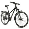 Velo Musculaire VTC 28 Leader Fox Espirit 2025 Femme Noir 9V Cadre Alu 18 Pouces (Taille Adulte 168 À 178 Cm)